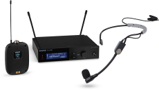 SLXD14+E-SM35-G65 SHURE - Système complet serre-tête SM35 470-606 MHz