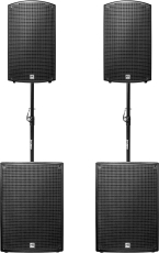 SONARPACK-1215 HK AUDIO Kit amplifié 200 pers. 2x12