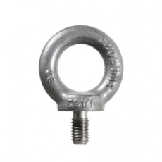 Anneau de levage M10 court 17mm gris fonçé