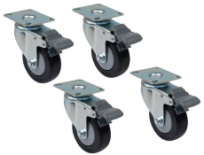 Atom-Wheels Audiophony - roulettes pour sub série AtomSub et MyosSub