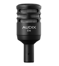 AUDIX D6 - Microphone instrument dynamique cardioïde version noire