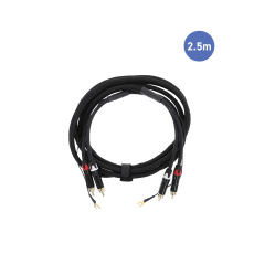 AUDIOCAB 4045 Power Studio - Câble RCA avec masse pour platine vinyle longueur 2.5m