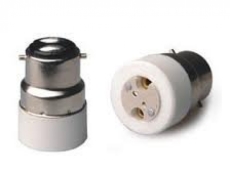 Adaptateur B22d baïonnette vers MR16 blanc