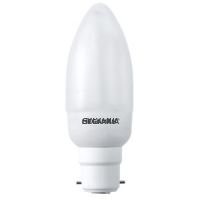 Ampoule flamme Eco B22 7W Blanc chaud Sylvania