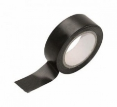 Adhesif isolant noir PVC 15mm X 10m type barnier tenue pro