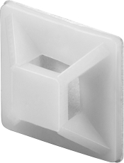 lot de 100 embases adhésives pour serres câbles 2 à 3,6mm