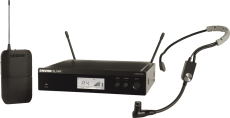 Kit complet BLX14RE-SM35-M17 rackable Shure avec serre tête SM35 émetteur et récepteur 10 mW bande M17