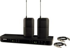 BLX188E-M17 Kit complet double émetteur ceinture câbles jack guitare