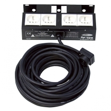 Cable bulgin avec coffret équipé de 4 prise Françaises