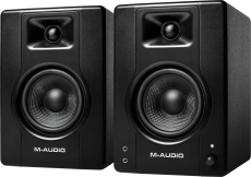 BX4D4 M Audio – Paire d’enceintes actives 2 voies 4,5’’ 2X25W