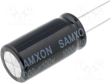 Condensateur électrolytique 1000µF 100V Radial 18x35mm