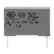 Condensateur PP métallisé 1µF 1UF 310V X2 Vishay