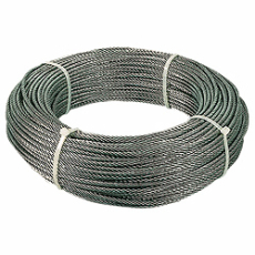 Câble acier galvanisé 4mm 900daN longueur 50m