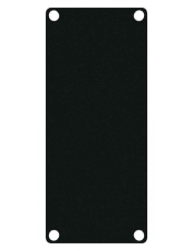 CASY101 Caymon plaque d'obturation 1 module noir