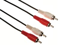 cordon 2 RCA Cinch Males vers 2 RCA Cinch Males 5m
