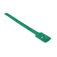 attache cable vert 15cm X 1.25cm à scratch