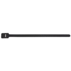 Attache câble Velcro 13 x 33 cm noire NF ignifugée