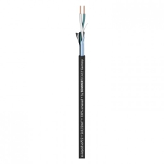 Câble audio ultra fin 2X0,22mm2 diamètre extérieur 3,3mm noir