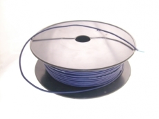 100 m Cable Micro bleu sombre symetrique 2 conducteur + masse petit diamètre 3,8mm