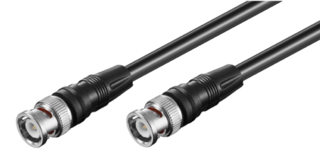 Câble BNC vers BNC blindé 50 ohms 3m noir