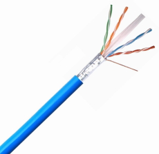 Cable réseau 100 ohms 4 paires 350Mhz CAT6 couronne de 100m