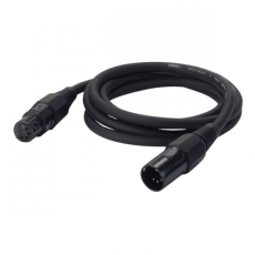 Câble DMX 110ohms XLR 5 broches connectées male Femelle 5 m
