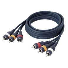 Câble 2 RCA audio et 1 RCA Digital 6m