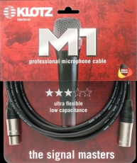 M1K1FM0100 Klotz – Câble XLR audio Mâle femelle longueur 1m