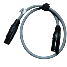 CDMX-0,6 Hilec - Câble DMX XLR 3 broches mâle femelle longueur 60cm