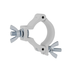 ALU CLAMP101-V2 W Contestage - Clamp pour tube 50mm 75Kg Blanc