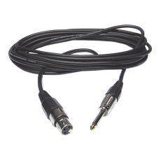 CM/XFJM-10 Hilec - Cable Micor Jack asymétrique vers XLR femelle longueur 10m