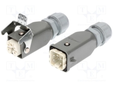 Paire de connecteurs  type 3A pour cordon 5 broches type 3A 10A