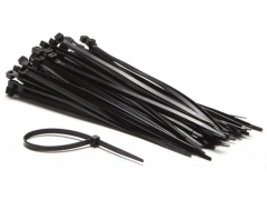 50 Colliers de serrage 7.5x150mm Noir