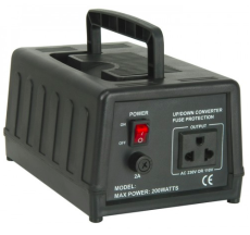 Convertisseur 220V vers 110V 200W max