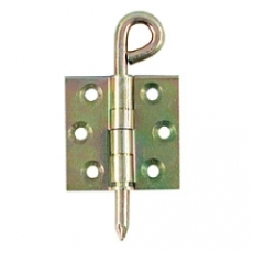 Couplet bichromaté 50 x 50 mm avec goupille à anneau