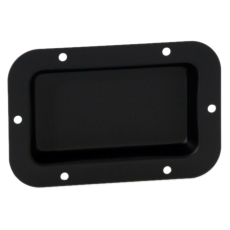 Cuvette d'encastrement noire pour flight case 93 X 1