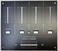 Plaque face avant panneau pour fader pour DJM900 Nexus2 Pioneer