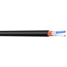DIGI1BLSZH S2CEB - Câble audio, 1 paire numérique AES-EBU et analogique 2 x 0.22mm2 certifié Cca