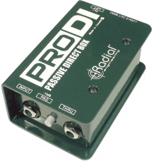 PRO D.I. passive Radial engineering, boitier de direct
