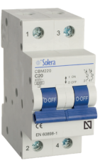 Disjoncteur 6KA 2P 2 modules 32A