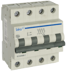 Disjoncteur 10Ka 4P 4 modules 63A