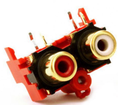 Connecteur embase RCA de remplacement compatible avec Pioneer CDJ 2000, CDJ 2000 NXS et DJM 900