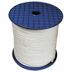 Drisse Nylon polypropylène tréssée 1mm blanche 200m