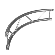 Elément quart de cercle Duratruss DT32 diamètre 2m vertical