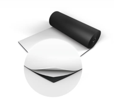 Duo Pro Harlequin Tapis de dance noir et blanc 2m x 15m