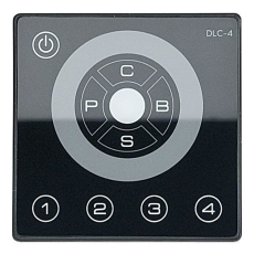 Interface tactile de controle d'installation à led DMX RGBW