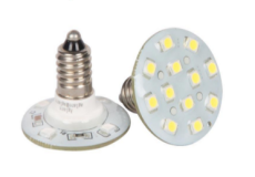 Ampoule Led E10 60V 16 leds pour manège blanc froid