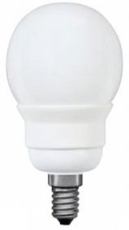 Ampoule Eco E14 sphérique 7W blanc neutre