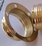 Bague metal laiton E14