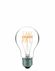 Ampoule E27 230V 60W  décoration claire filament carbone code 007049